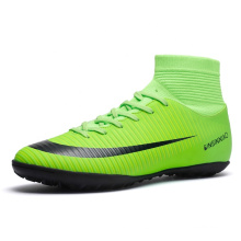 High quality men's sports Chaussures de football High ankle football shoes shoes outdoor/indoor football shoes boys